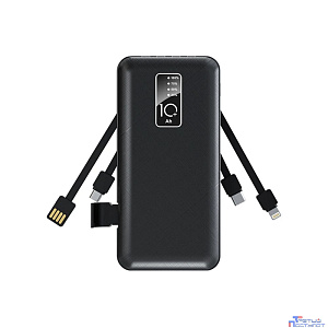 Rexant (30-2038) Портативное зарядное устройство Power Bank (аккумуляторная батарея) 10000 mAh, черное