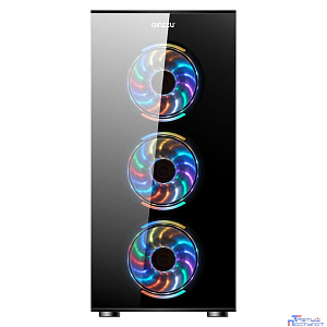 Ginzzu CL280 FAN 12CM RGB*4 USB3.0 Window