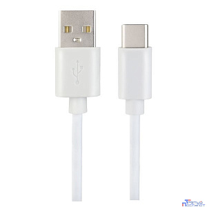 PERFEO Кабель USB2.0 A вилка - USB Type-C вилка, белый, длина 1 м., бокс (U4704)