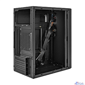 Exegate EX299251RUS Корпус Minitower ExeGate BAA-308UC-UNS500 (mATX, БП UNS500 с вент. 12см, 1*USB+1*USB3.0+1*TypeC, HD Audio, черный)