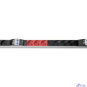 REM Верт блок розеток Rem-2MC,LINUX,мониторинг,измерение,3~32A,авт,18S,1820мм,вх IEC309,шнур 3м