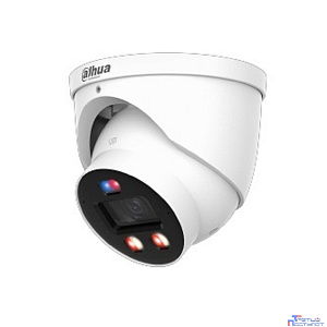 DAHUA DH-IPC-HDW3449HP-AS-PV-0360B-PRO Уличная купольная IP-видеокамера WizColor 1/1.8” 4Мп CMOS; 3.6мм ; ИК 30м, Led 30м ; видеоаналитика IP67