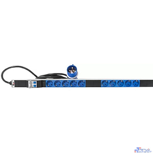 REM Верт блок розеток Rem-2MC,LINUX,мониторинг,измерение,1~32А,авт,20S,1420мм,вх IEC309,шнур 3м (R-2MC3-32-20S-A-MI-1420-3-2P)