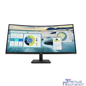 LCD HP 34'' P34hc G4 Curved Monitor {VA 3440x1440 178/178 60Hz 5ms 250cd 178/178 3500:1 8bit HDMI2.0 DisplayPort1.2 3xUSB3.2 USB-C3.2 AudioOut 2x3W VESA} [21Y56AA#ABB]