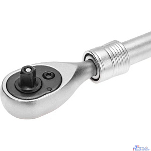 Kranz (KR-12-8413) Ключ телескопический трещоточный 1/4, 162-210мм, CrV, двухкомпонентная рукоятка