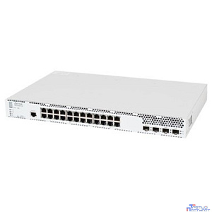 ELTEX MES3400-24 Ethernet-коммутатор агрегации 24 порта 10/100/1000BASE-T (RJ-45), 4 порта 1000BASE-X (SFP)/10GBASE-R (SFP+), L3, 2 слота для модулей питания