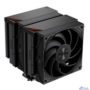 Кулер для процессора/ PCCooler RZ620 BK (260W, 4-pin PWM, 157.5mm, Al/Cu, 6x6mm, 1x120mm, 86.73CFM, 32dBA, 2200RPM, S: 1851/1700/1200/115X, AM5/AM4, black)