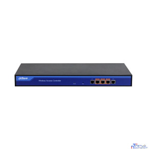 DAHUA DH-EAC256 Wi-FI контроллер, 4xRJ45 1Gb (3 порта LAN можно переключить на порты WAN), 1xRJ45, управление до 256 точек доступа серии EAP