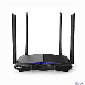 TENDA AC6 Wi-Fi маршрутизатор  двухдиапазонный стандарта AC1200, 4 внешние антенны 6dBi, 1-port 10/100Mbps WAN, 3-ports 10/100Mbps LAN