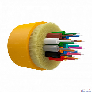 NTSS Оптический кабель внутренний NTSS PREMIUM 16 волокон OS2, 9/125, LSZH(нг(A)-HF), жёлтый NTSS-FO-D-IN-PM-9-16-LSZH