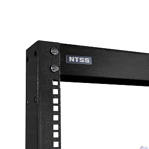 NTSS Стойка серверная NTSS OR однорамная 24U 19, комплект ножек, черный RAL 9005 NTSS-1GOR24U-BL
