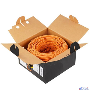 Cablexpert UPC-5051E-LSZH-4-CU Кабель Cablexpert (RU) UTP-LSZH 4x2x0.51, медный, кат.5e, однож., 305м, box, оранж