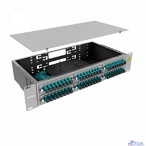 NTSS Кросс 19" NTSS PREMIUM, предсобранный 2U, 32 порта SC/UPC, 50/125 мкм ОМ3, (сплайс, пигтейлы, кдзс, планки, адаптеры) NTSS-RFOB-PM-2U-32-SC/U-503-SP1.5G1A