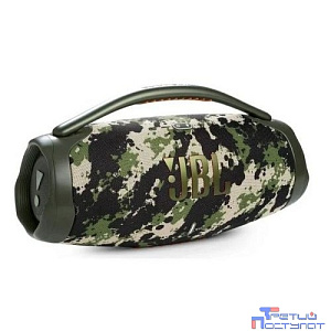 Портативная колонка JBL Boombox 3,  140Вт, камуфляж [JBLBOOMBOX3SQUADEP]