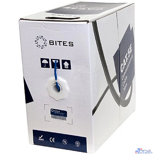 5bites Кабель FS5505-305A-BL витая пара FTP / SOLID / 5E / 24AWG / CCA / PVC / BLUE / 305M