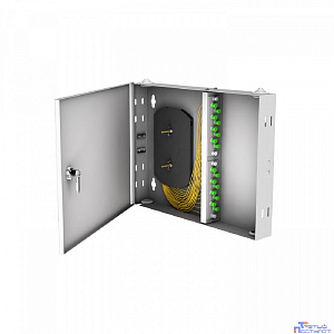 NTSS Кросс настенный NTSS PREMIUM предсобранный, 16 портов FC/APC, 9/125 мкм, (сплайс, пигтейлы, кдзс, планки, адаптеры) NTSS-WFOB-PM-16-FC/A-9-SP1.5G2A