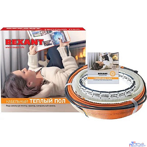 Rexant 51-0521-3 Теплый пол RND-140-2100 (2100Вт/140м/ S обогрева, м2: 13,0-17,5) (двух жильный)