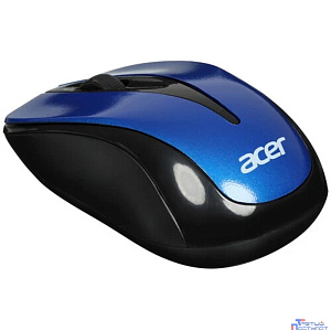 Acer OMR132 [ZL.MCEEE.01] синий/черный оптическая (1000dpi) беспроводная USB для ноутбука (2but)