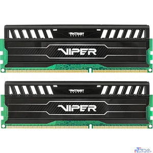 Patriot DDR3 DIMM 8GB Kit 2x4Gb (PC3-12800) 1600MHz PV38G160C9K Viper3