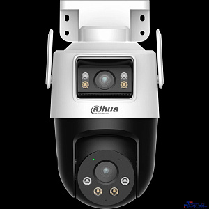 DAHUA DH-IPC-P3DP-3F-PV-0280B/0600B Мини-PT IP-видеокамера Wi-Fi 1/2.8" 3Мп CMOS ИК 30м, Led 20м (фиксированный модуль) 1/2.8" 3Мп CMOS, 0.004 лк @F1.6, 6мм, ИК 50м, Led 40м (PT-модуль)