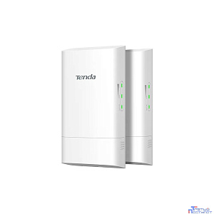 TENDA O1-5G(2-pack) Наружная точка доступа (комплект 2 шт), 5 ГГц, до 867 Мбит/с, внутренняя антенна 1x9dBi, IP65, PoE, LAN 1x100 Мбит/с