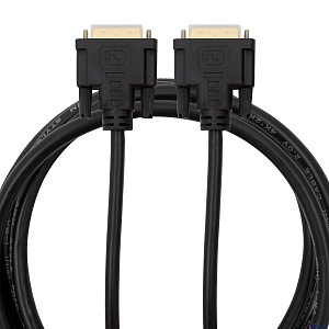 Bion Кабель DVI-D dual link 25M/25M, экран, ферритовые кольца, 1.8 м [BXP-CC-DVI2-018]