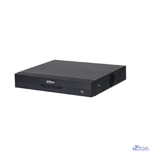 DAHUA DH-XVR5116HS-I3/T 16-канальный HDCVI-видеорегистратор с FR  HDCVI, AHD, TVI, IP, CVBS  IP-каналы: до 24 каналов, до 6Мп; : 1 SATA III до 16Тбайт; видеоаналитика 1 HDMI, 1 VGA; сеть: 1 RJ45 1000М