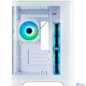 1STPLAYER UVIEW UV6 ARGB White / mATX / 3x120mm ARGB fans / UV6-WH-2FC7R-W-1FC7-W