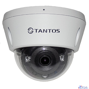 Видеокамера Tantos TSi-Veco25FP Уличная  купольная антивандальная  2-х мегапиксельная IP