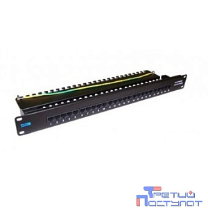 Патч-панель телефонная, 19", 1U, 25 портов RJ-45