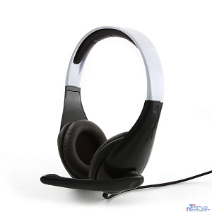 Gembird MHS-901 Гарнитура стерео ,черный\белый