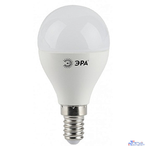ЭРА Б0028487 Лампочка светодиодная STD LED P45-5W-840-E14 E14 / Е14 5Вт шар нейтральный белый свет