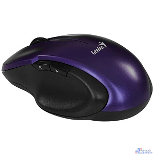 Мышь компьютерная Genius Ergo 8200S, беспроводная бесшумная, фиолетовый