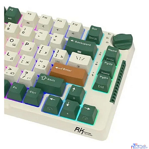 Клавиатура RK-H81 беспроводная Timing Machine, линейные свитчи RK Sky Cyan