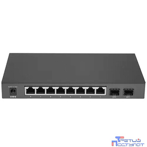 TP-Link SG2210P Коммутатор JetStream Smart с 8 портами PoE+ и 2 портами SFP