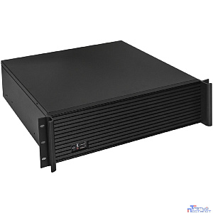 Exegate EX300023RUS Серверный корпус ExeGate Pro 3U450-08 <RM 19", высота 3U, глубина 450, БП 1200PAS, USB>