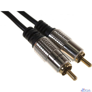 Rexant (17-4224) Шнур Стерео 3,5мм - 2 RCA, 3м, Gold-металл