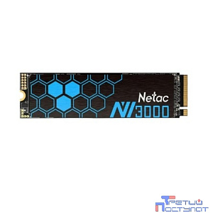 SSD M.2 Netac 2.0Tb NV3000 Series <NT01NV3000-2T0-E4X> Retail (PCI-E 3.0 x4, up to 3100/2100MBs, 3D NAND, 1200TBW, NVMe 1.3, 22х80mm, heatsink)