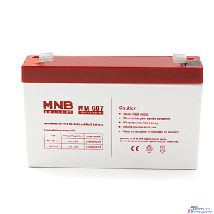 MNB Battery MNB MM 607 (6V/7Ah) F1 {УТ-00003170}