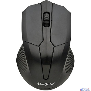 Exegate EX280436RUS Беспроводная мышь Exegate SR-9034 <black, optical, 4btn/scroll, 1600dpi, USB> Color box