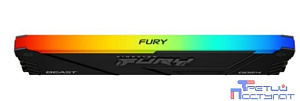 Kingston DDR4 16GB 3200MHz KF432C16BB12A/16 Fury Beast RGB RTL Gaming PC4-25600 CL16