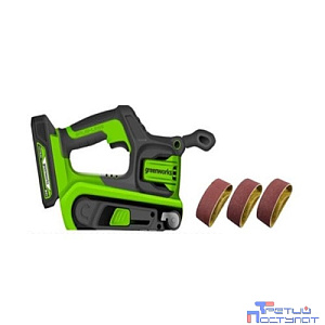 Greenworks G24BS Ленточная шлифовальная машина бесщеточная аккумуляторная, 24V, без АКБ и ЗУ [3100607]