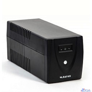 ИБП Бастион RAPAN-UPS 1000 {Line-interactive, 1000ВА/600Вт, 2х C13 и 2х EURO, АКБ 2x 7Ач} (737)