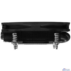 Cooler ID-Cooling IS-30A BLACK AM5/AM4 низкопрофильный высота 30mm ( TDP 100W, PWM, 4 тепл.трубки прямого контакта, FAN 92mm) BOX