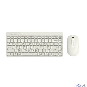 Комплект клавиатура+мышь беспров. A4TECH Fstyler FG2200 Air2 beige (USB, slim) (FG2200 AIR2 BEIGE)