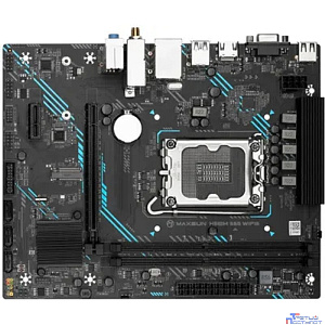 MAXSUN MS-H610M 666 WIFI6 D5 (Socket 1700, mATX, 2*DDR5, VGA/HDMI, 4*SATA3, 1*M.2, 1*PCIEx16/1*PCIEx1, 4*USB2.0, 2*USB 3.2 Gen1, LAN 1*1G, Bluetooth,  Wi-Fi 802.11ax, RTL)