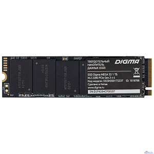 SSD M.2 Digma 1Tb PCI-E x4 DGSM3001TS33T Mega S3 (1618786)