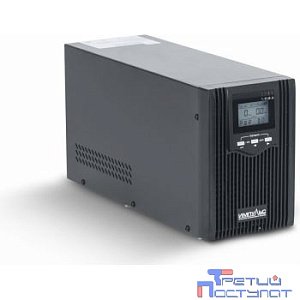 Импульс ИБП Юниор ПРО 2 {2000 ВА/1600 Вт, LCD, USB, RJ-45/RJ-11, слот для SNMP, АКБ 3х9Ач, IEC-C13 +  SCHUKOx2},черный [00-КБ002801] JT20201