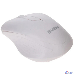 Беспроводная мышь Sven RX-325 Wireless белая (3+1кл. 800-1600DPI,  блист)