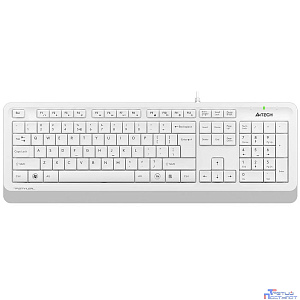 Клавиатура A4Tech Fstyler FK10, белый/серый, USB